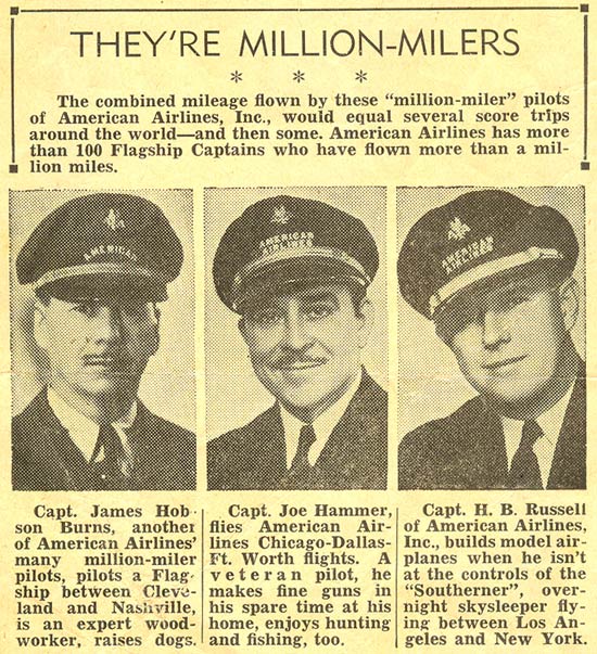 American Airlines Million Milers